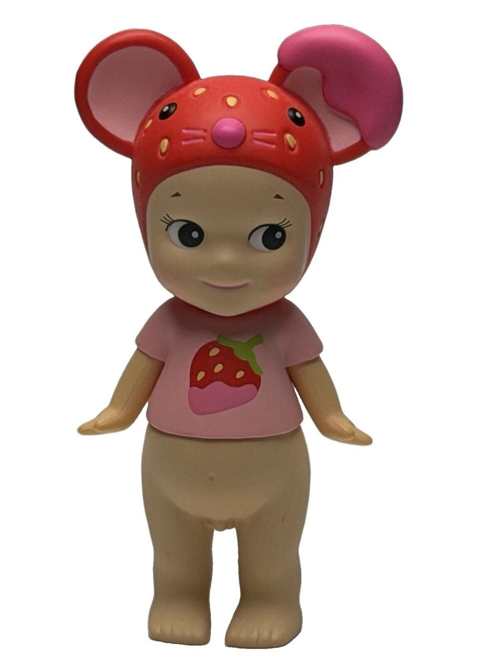 Sonny Angel Strawberry Love Series Mouse - Confirmed Blind Box Authentic Figure